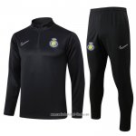 Chandal de Sudadera del Al Nassr 2024 2025 Negro