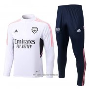 Chandal de Sudadera del Arsenal 2022 2023 Blanco