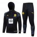 Chandal de Sudadera del Borussia Dortmund 2023 2024 Negro