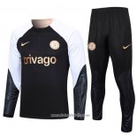 Chandal de Sudadera del Chelsea 2023 2024 Negro