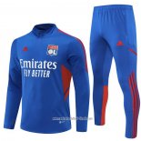 Chandal de Sudadera del Lyon 2022 2023 Azul