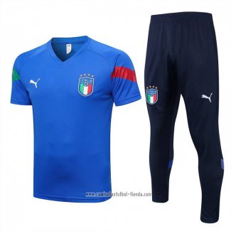 Chandal del Italia 2022 2023 Manga Corta Azul