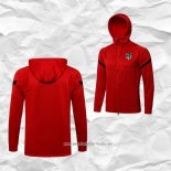 Chaqueta con Capucha del Atletico Madrid 2021 2022 Rojo