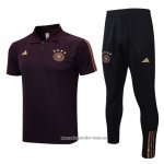 Conjunto Polo del Alemania 2022 2023 Marron