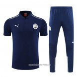 Conjunto Polo del Manchester City 2022 2023 Azul Marino