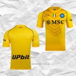 Camiseta Napoli Portero 2023 2024 Amarillo Tailandia