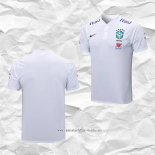 Camiseta Polo del Brasil 2022 2023 Blanco