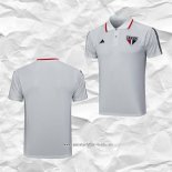 Camiseta Polo del Sao Paulo 2023 2024 Gris