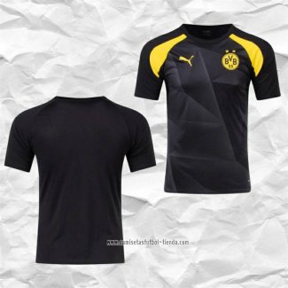 Camiseta Pre Partido del Borussia Dortmund 2023 Negro