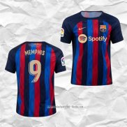 Camiseta Primera Barcelona Jugador Memphis 2022 2023