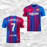 Camiseta Primera Barcelona Jugador O.Dembele 2021 2022