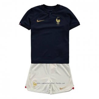 Camiseta Primera Francia 2022 Nino