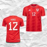 Camiseta Primera Gales Jugador Ward 2022