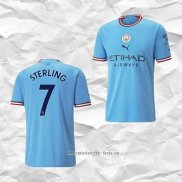 Camiseta Primera Manchester City Jugador Sterling 2022 2023