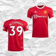 Camiseta Primera Manchester United Jugador McTominay 2021 2022