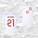 Camiseta Primera Polonia Jugador Zalewski 2022