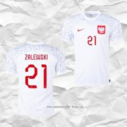 Camiseta Primera Polonia Jugador Zalewski 2022
