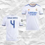 Camiseta Primera Real Madrid Jugador Sergio Ramos 2021 2022
