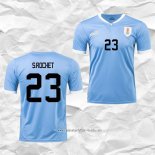 Camiseta Primera Uruguay Jugador S.Rochet 2022