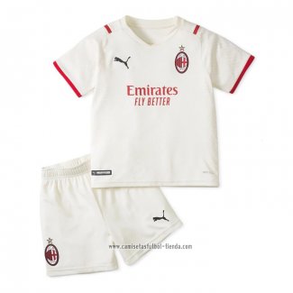 Camiseta Segunda AC Milan 2021 2022 Nino
