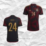 Camiseta Segunda Alemania Jugador Koch 2022