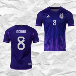 Camiseta Segunda Argentina Jugador Acuna 2022