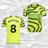Camiseta Segunda Arsenal Jugador Odegaard 2023 2024