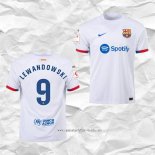 Camiseta Segunda Barcelona Jugador Lewandowski 2023 2024