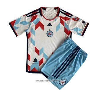 Camiseta Segunda Chicago Fire 2023 2024 Nino