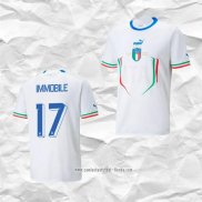 Camiseta Segunda Italia Jugador Immobile 2022