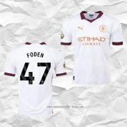 Camiseta Segunda Manchester City Jugador Foden 2023 2024