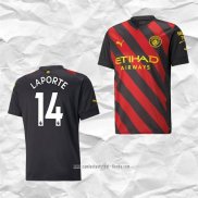 Camiseta Segunda Manchester City Jugador Laporte 2022 2023