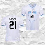 Camiseta Segunda Uruguay Jugador E.Cavani 2022