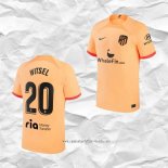 Camiseta Tercera Atletico Madrid Jugador Witsel 2022 2023