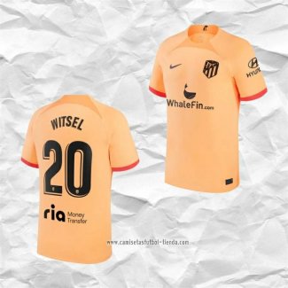 Camiseta Tercera Atletico Madrid Jugador Witsel 2022 2023