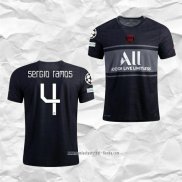 Camiseta Tercera Paris Saint-Germain Jugador Sergio Ramos 21-22