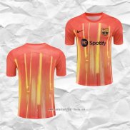Camiseta de Entrenamiento Barcelona 2023 2024 Naranja