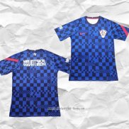 Camiseta de Entrenamiento Croacia 2021 Azul