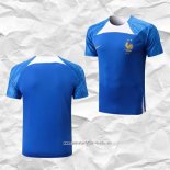 Camiseta de Entrenamiento Francia 2022 2023 Azul