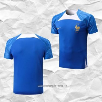 Camiseta de Entrenamiento Francia 2022 2023 Azul