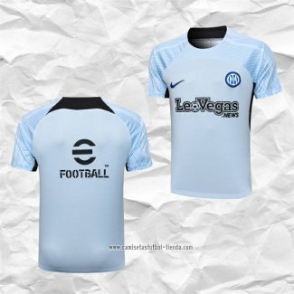 Camiseta de Entrenamiento Inter Milan 2023 2024 Azul