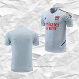 Camiseta de Entrenamiento Lyon 2022 2023 Gris