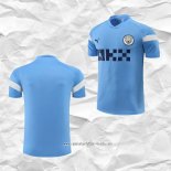 Camiseta de Entrenamiento Manchester City 2022 2023 Azul