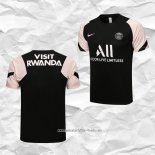 Camiseta de Entrenamiento Paris Saint-Germain 2021 2022 Negro y Rosa