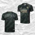 Camiseta de Entrenamiento Paris Saint-Germain Jordan 2024 2025 Verde