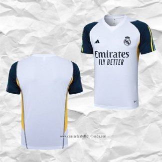 Camiseta de Entrenamiento Real Madrid 2023 2024 Blanco