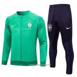 Chandal de Chaqueta del Brasil 2023 2024 Verde