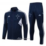 Chandal de Chaqueta del Cruzeiro 2022 2023 Azul