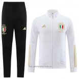 Chandal de Chaqueta del Italia 2023 2024 Blanco