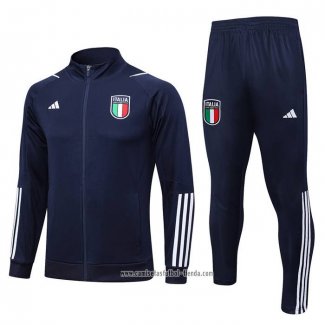 Chandal de Chaqueta del Italia 2023 2024 Azul